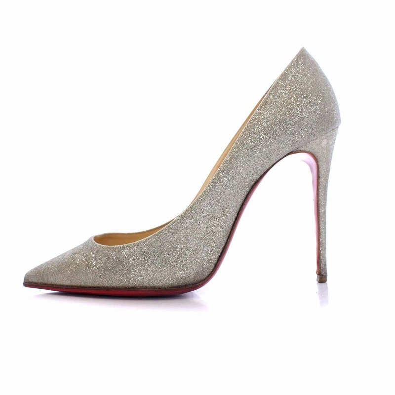 クリスチャンルブタン Christian louboutin ポインテッドトゥ パンプス 