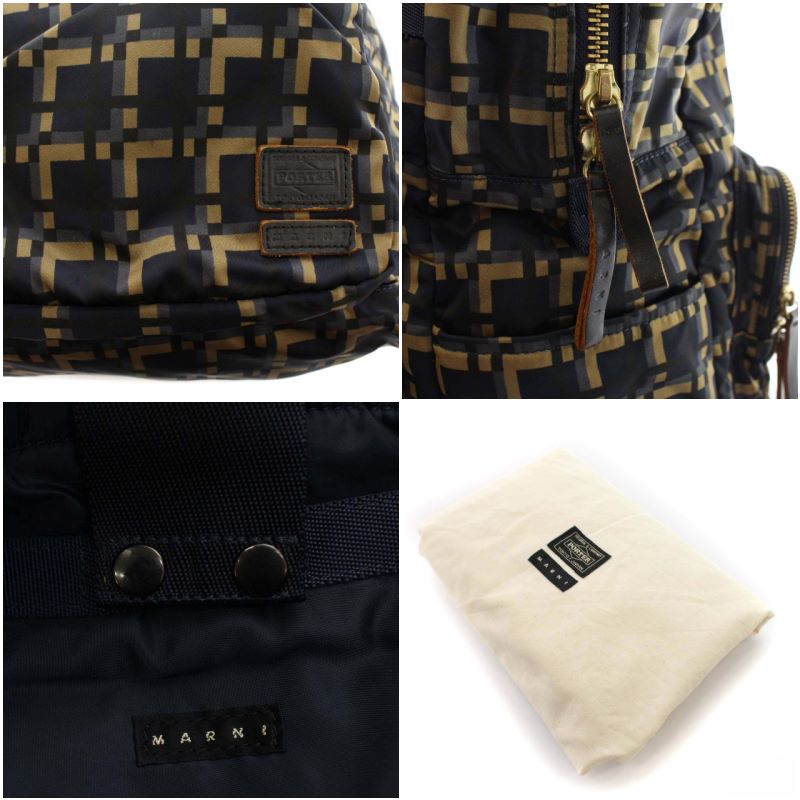 マルニ MARNI ポーター PORTER 吉田カバン コンバーティブルリュック 