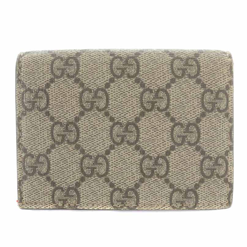 グッチ GUCCI 財布 二つ折り GGスプリーム チェリー さくらんぼ GGロゴ 