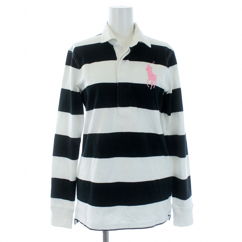 ラルフローレン RALPH LAUREN ポロシャツ 長袖 ボーダー ビッグポニー 