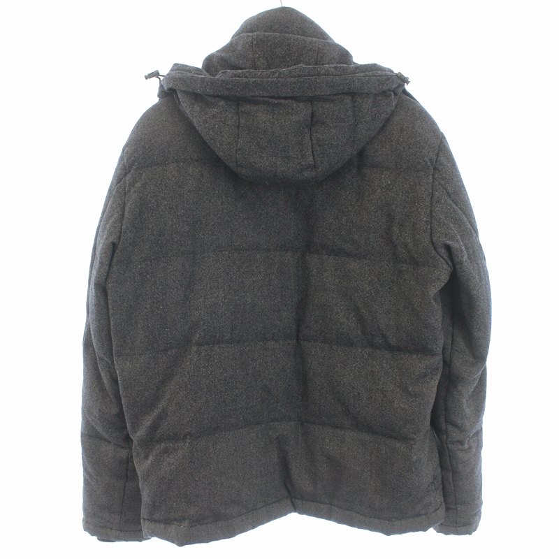ポールスミス PAUL SMITH ダウンジャケット アウター フード L グレー 
