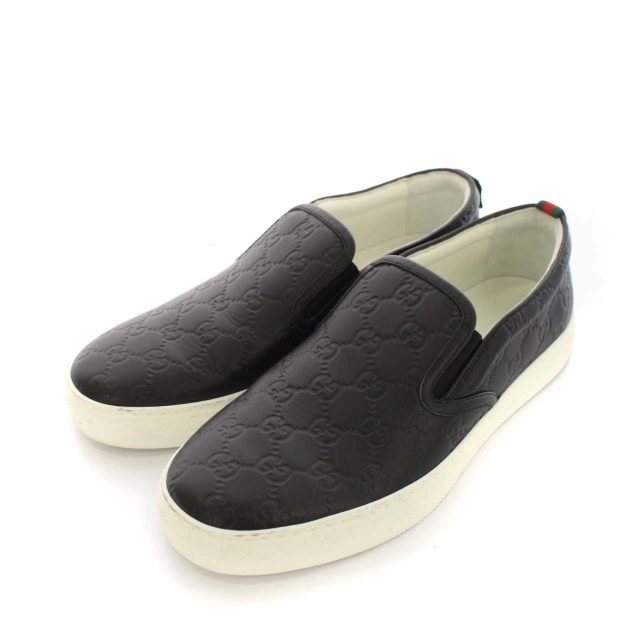 グッチ GUCCI 407364 スリッポン スニーカー GG柄 レザー 靴 シューズ 