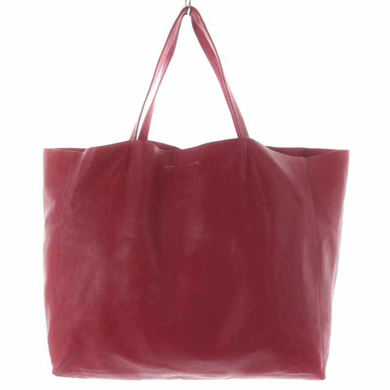 セリーヌ CELINE ホリゾンタルカバ トートバッグ ハンドバッグ レザー 