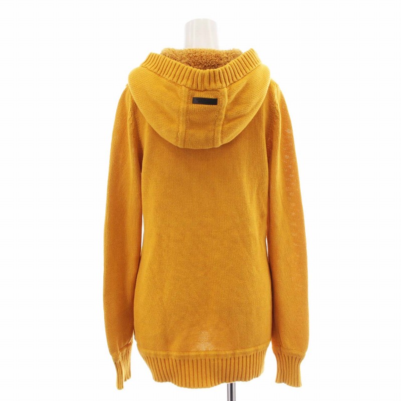 バーバリー ニット パーカー ブラウン フェイクファー バーバリー