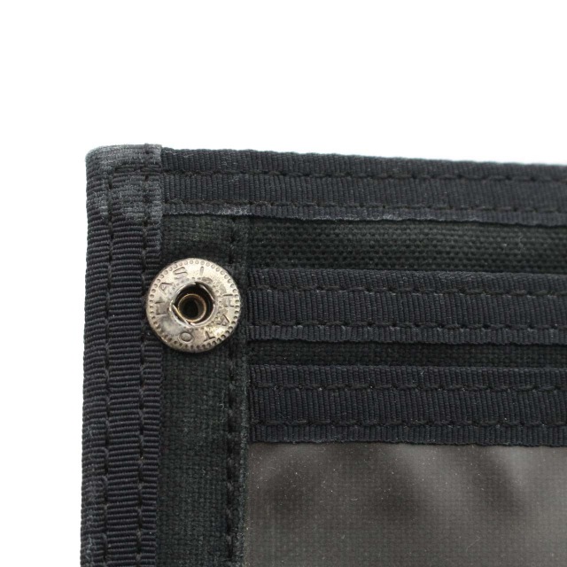 PORTER 二つ折り財布 黒 キャンバス ポーター PORTER 吉田カバン フリースタイル 財布 二つ折り