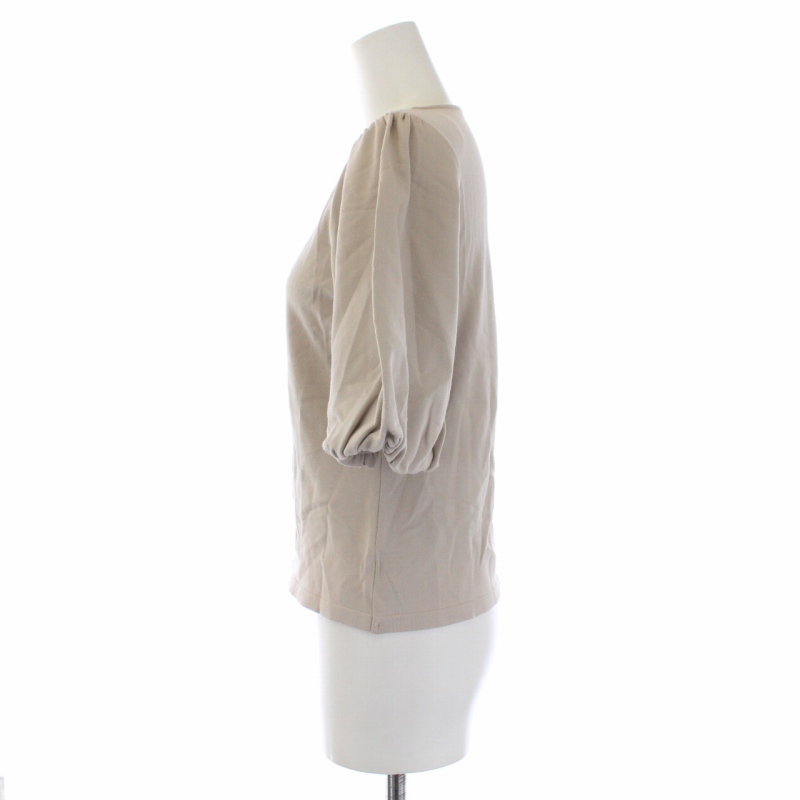 フォクシー Tops castanets ニット 五分袖 L ベージュ - tokfibra.com.br
