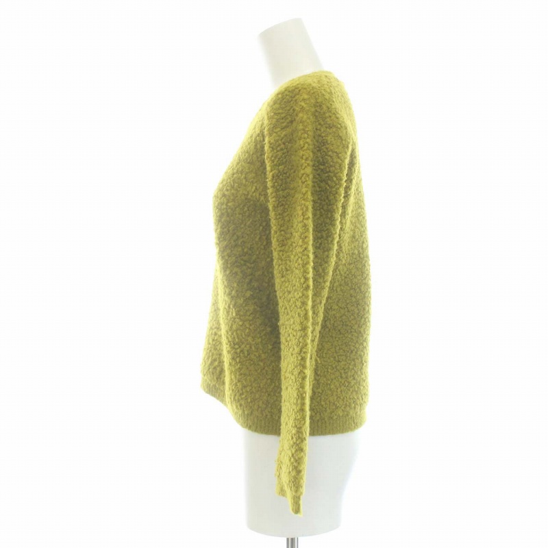 プラダ PRADA 17AW ニット セーター クルーネック 長袖 アルパカ 38 M 