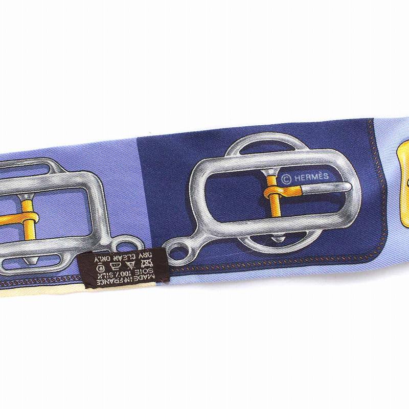 HERMES エルメス ツイリー スカーフ アトラージュのバックル Hermes エルメス スカーフ ツイリー アトラージュのバックル