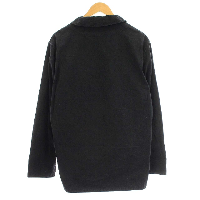 ポータークラシック Porter Classic LOCAL BLACK PULLOVER SHIRT  