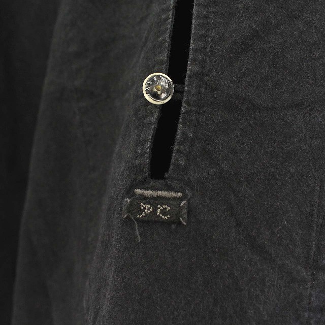 ポータークラシック Porter Classic LOCAL BLACK PULLOVER SHIRT 