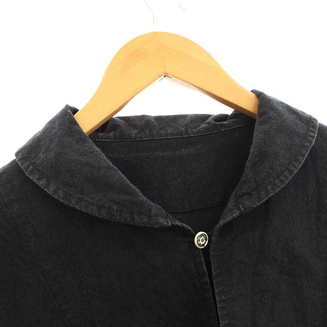 ポータークラシック Porter Classic LOCAL BLACK PULLOVER SHIRT 