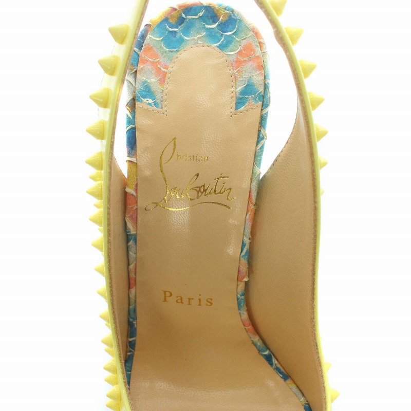 クリスチャンルブタン Christian louboutin レディピープスリング 