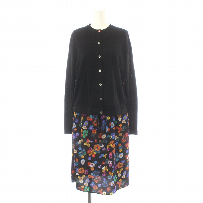ポールスミス PAUL SMITH 19AW FLORAL RIVER ウーブンパネル 
