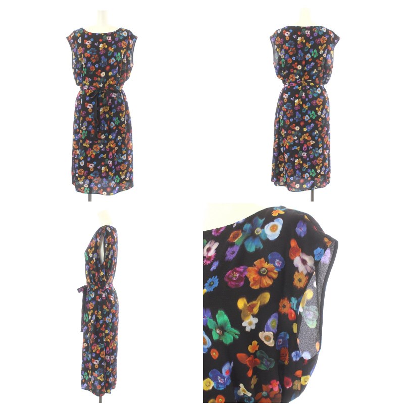 ポールスミス PAUL SMITH 19AW FLORAL RIVER ウーブンパネル  