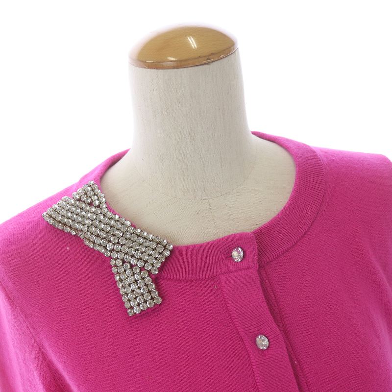 ケイトスペード kate spade ビジュー宝石ニットカーディガン