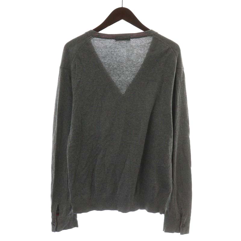 バーバリーブラックレーベル BURBERRY BLACK LABEL カーディガン V