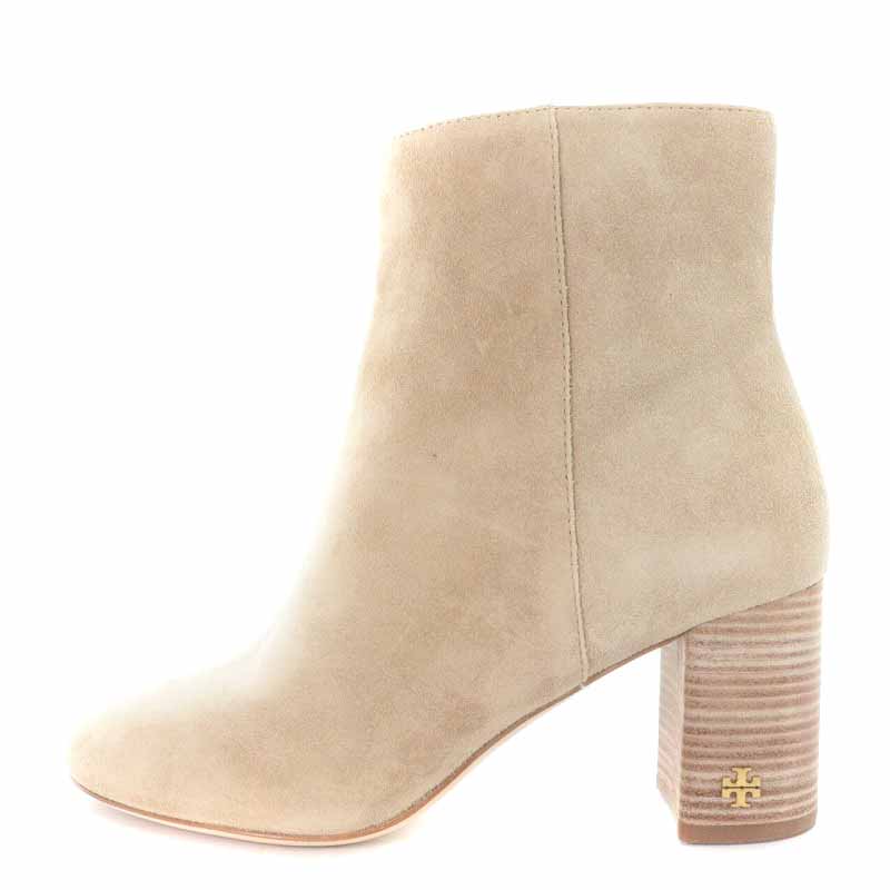 TORY BURCH 若けれ トリーバーチ スエード ムートンブーツ 23cm ブラック