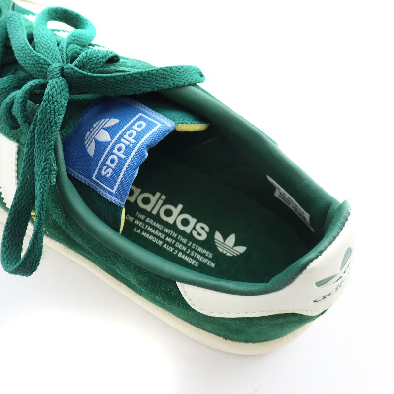【未使用】アディダス オールチーム グリーン ブルー スエード ガムソール セール】adidas ALLTEAM / アディダス オールTEAM（スニーカー