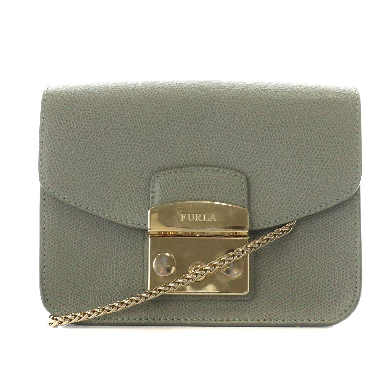 フルラ FURLA メトロポリス B5 METROPOLIS ショルダーバッグ チェーン 