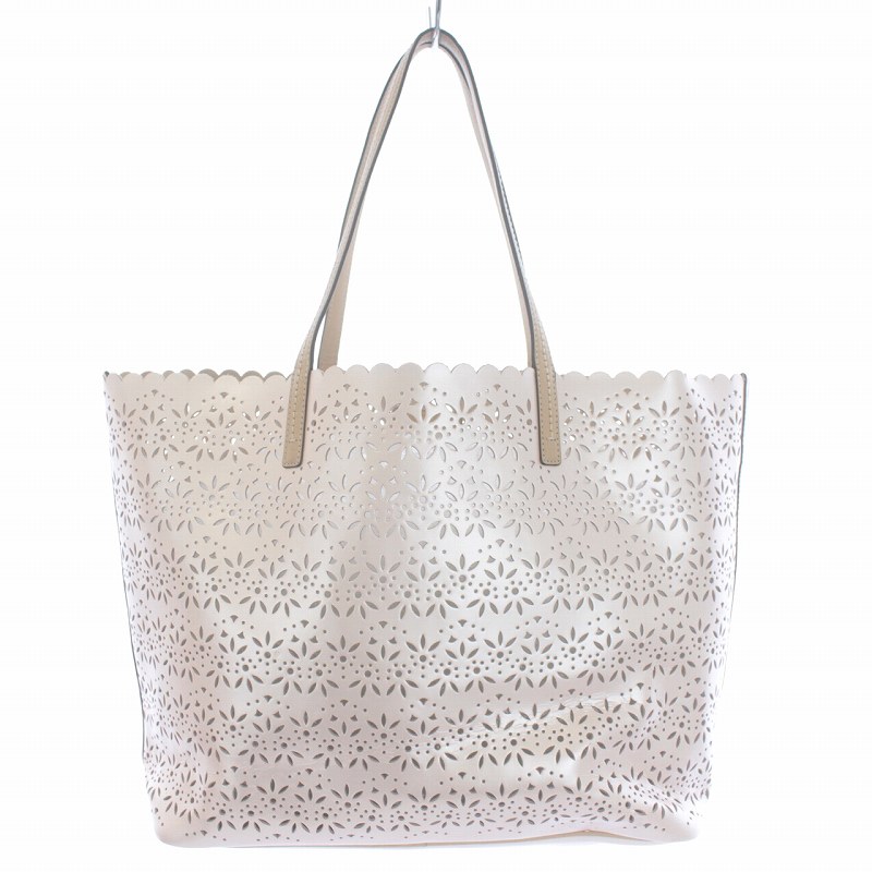 コーチ COACH メトロ アイレット トートバッグ レザー ピンク F35716 