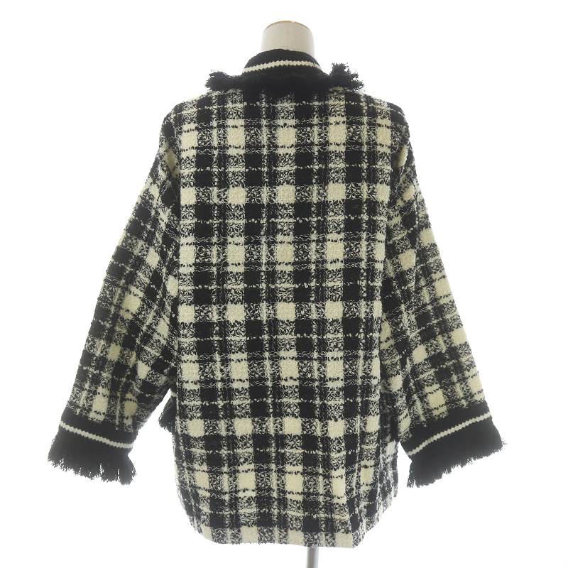 グッチ GUCCI 2021リゾートコレクション ツイードジャケット ミドル  