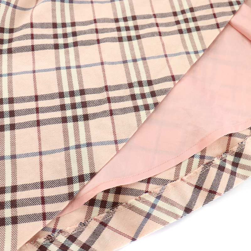 バーバリーブルーレーベルーBURBERRYノースリーブ 膝丈