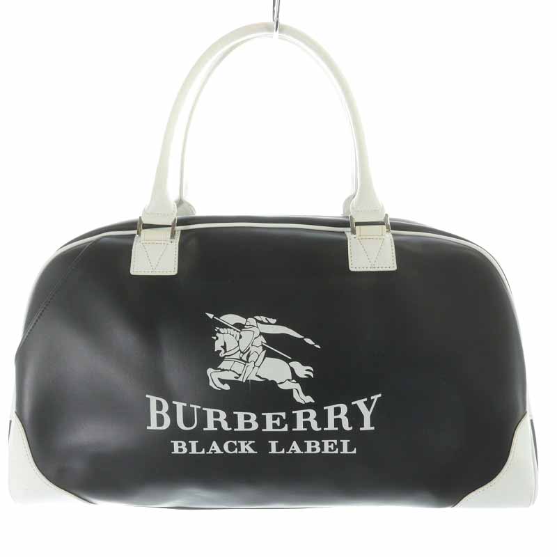 バーバリーブラックレーベル BURBERRY BLACK LABEL ボストンバッグ  