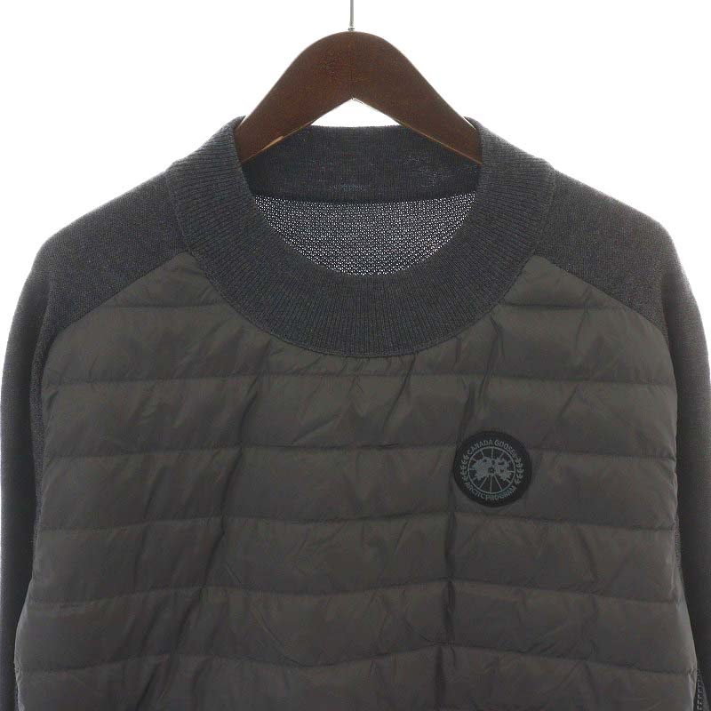 カナダグース CANADA GOOSE HYBRIDGE KNIT REVERSIBLE PULLOVER ハイ 