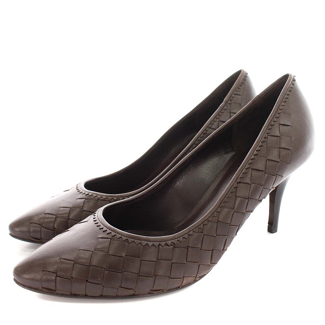 ボッテガヴェネタ BOTTEGA VENETA パンプス イントレチャート 小さめ  