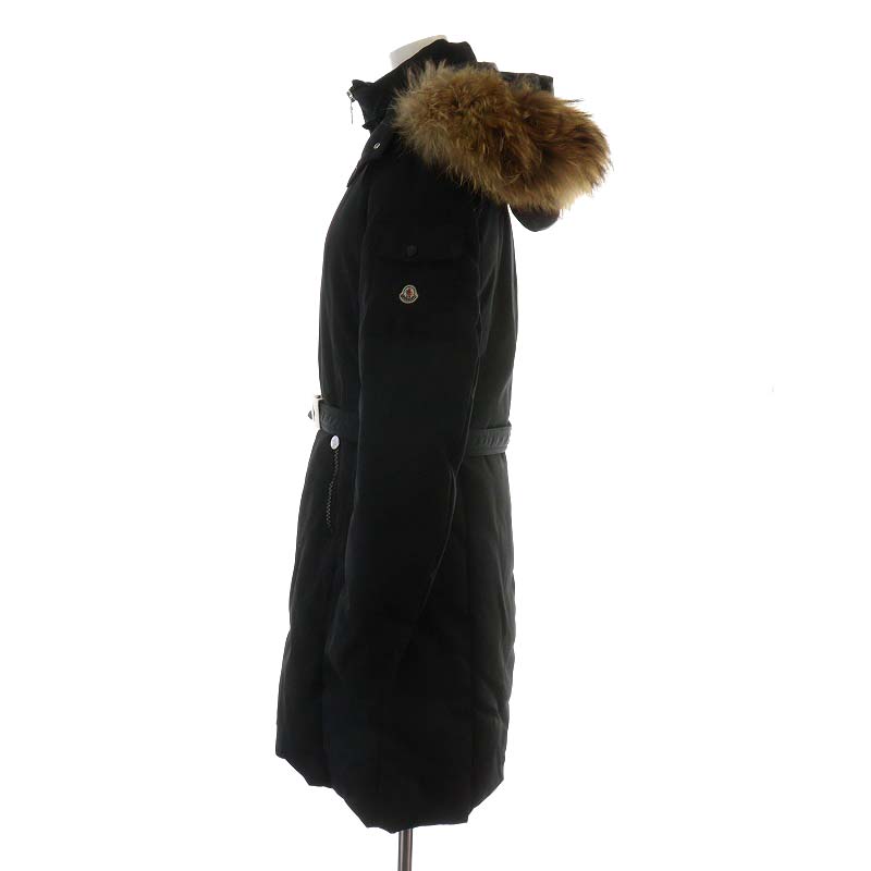 モンクレール MONCLER MARMELADE ダウンコート フード ファー ロング丈 