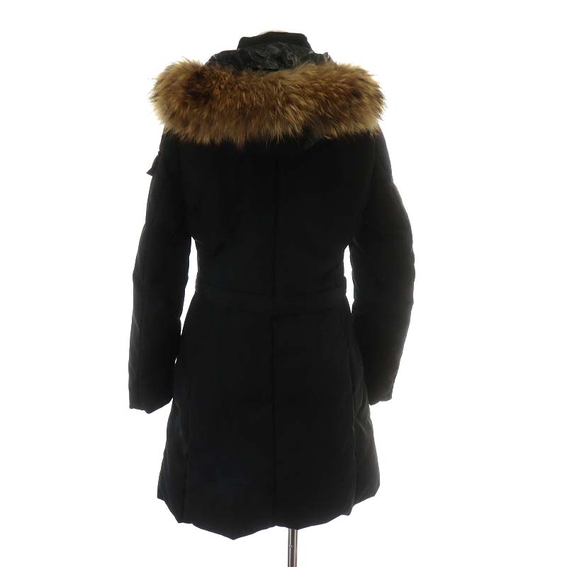 モンクレール MONCLER MARMELADE ダウンコート フード ファー ロング丈 
