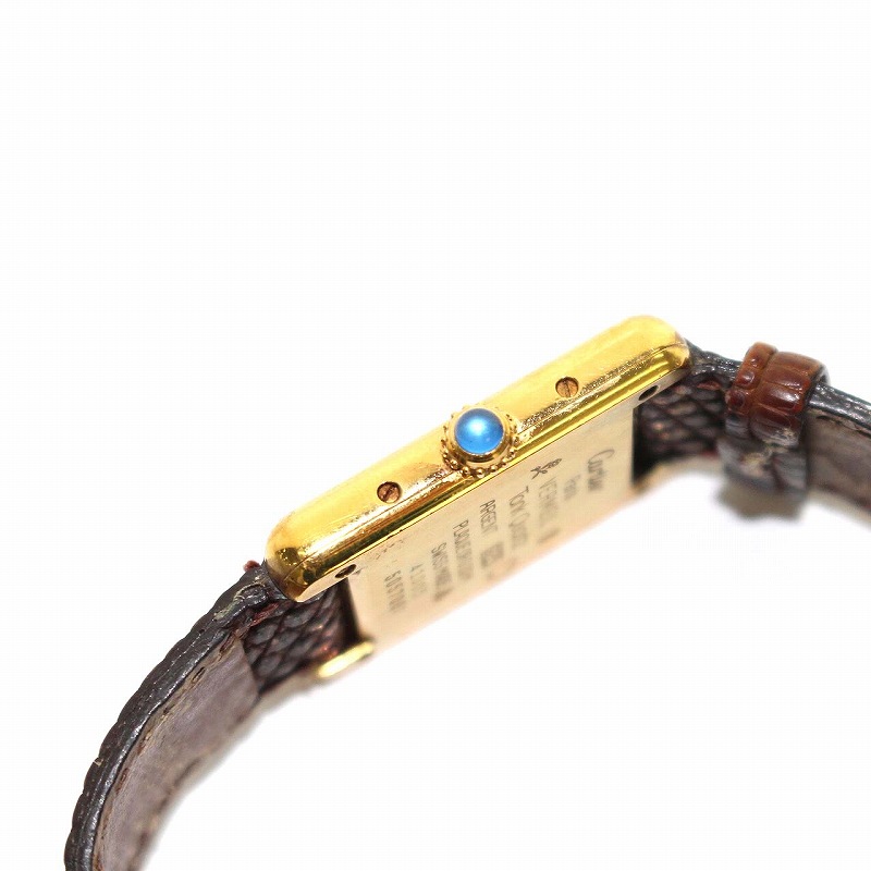 must de Cartier カルティエ ブラウンレザー ベルト ゴールド 楽天市場】【カシス】レザーベルト／革ベルト／アリゲーター