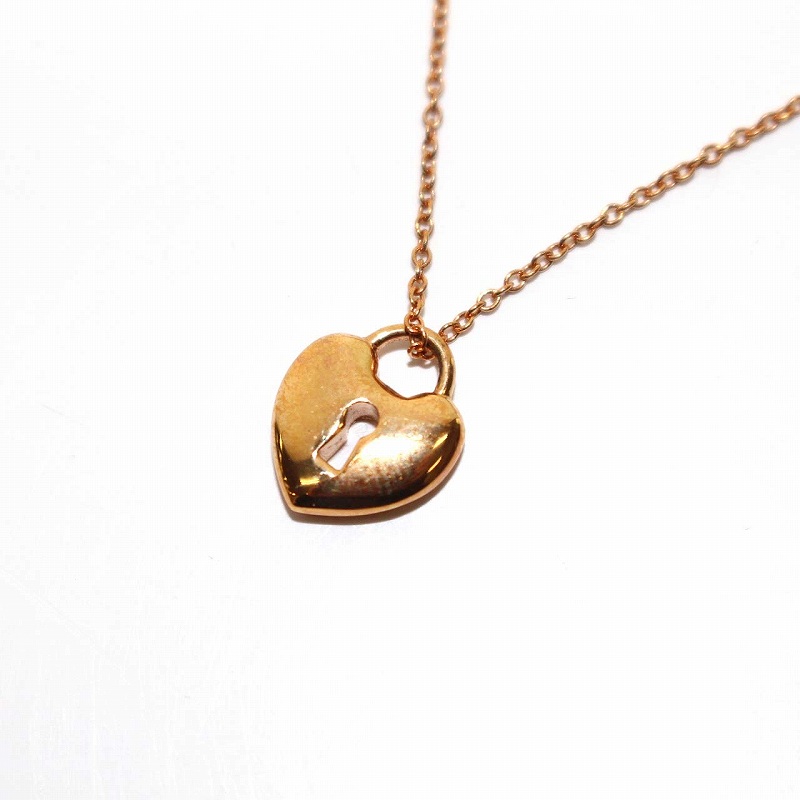 ティファニー TIFFANY & CO. ハートロック ネックレス ペンダント 750 