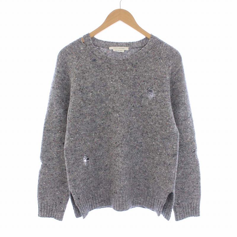 マークジェイコブス MARC JACOBS ダメージ加工 ニット セーター 長袖 