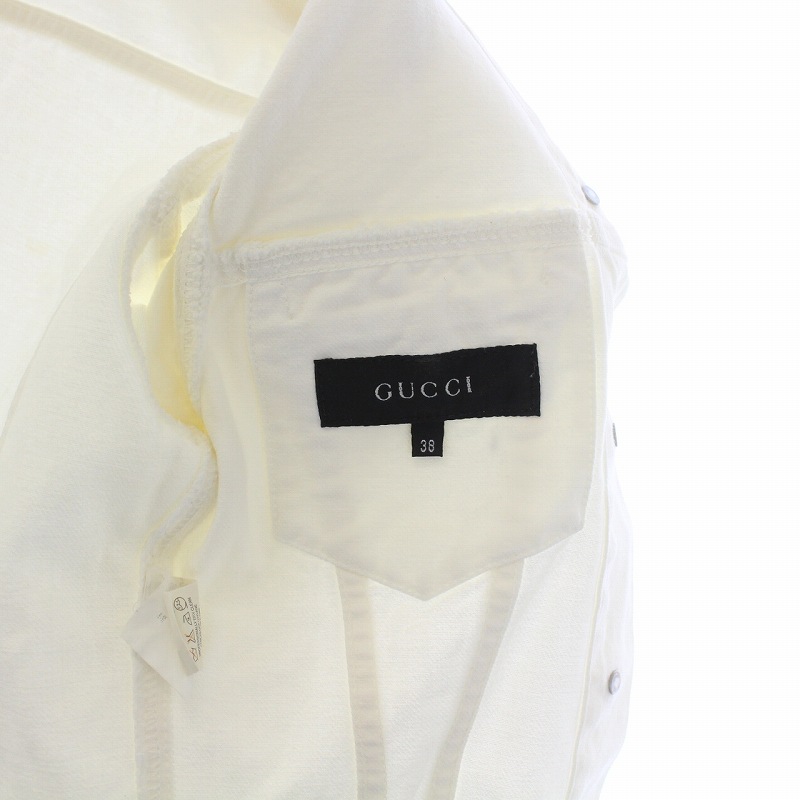 グッチ GUCCI Gジャン ジージャン デニムジャケット ショート丈 38 S 