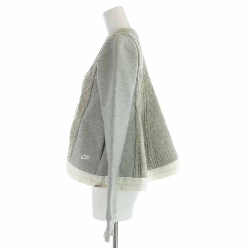 ナイキ NIKE sacai 15AW SPLITCABLE TECH FLEECE SWEATSHIRT 