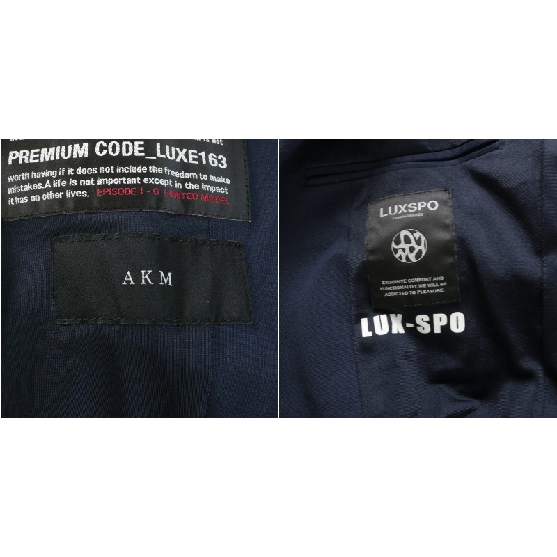 エーケーエム AKM LUXE163 Brown Bunny 18SS EPISODE-3 COLLECTION LUXE HYPER STRETCH SET UP DRESPO 2B SIDE RIB JACKETPANTS スーツ セットアップ 上下 テーラードジャケット シングル スラックスパンツ ロング M S 紺 ネイビー /YI20 メンズ 081-102212050137 | エーケーエム AKM LUXE163 Brown Bunny 18SS EPISODE-3 COLLECTION LUXE HYPER STRETCH SET UP DRESPO 2B SIDE RIB JACKETPANTS スーツ セットアップ 上下 テーラードジャケット シングル スラックスパンツ ロング M S 紺 ネイビー /YI20 メンズ 081-102212050137 |