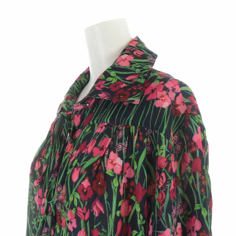 シーバイクロエ SEE BY CHLOE 22SS フレアワンピース ロング 花柄  