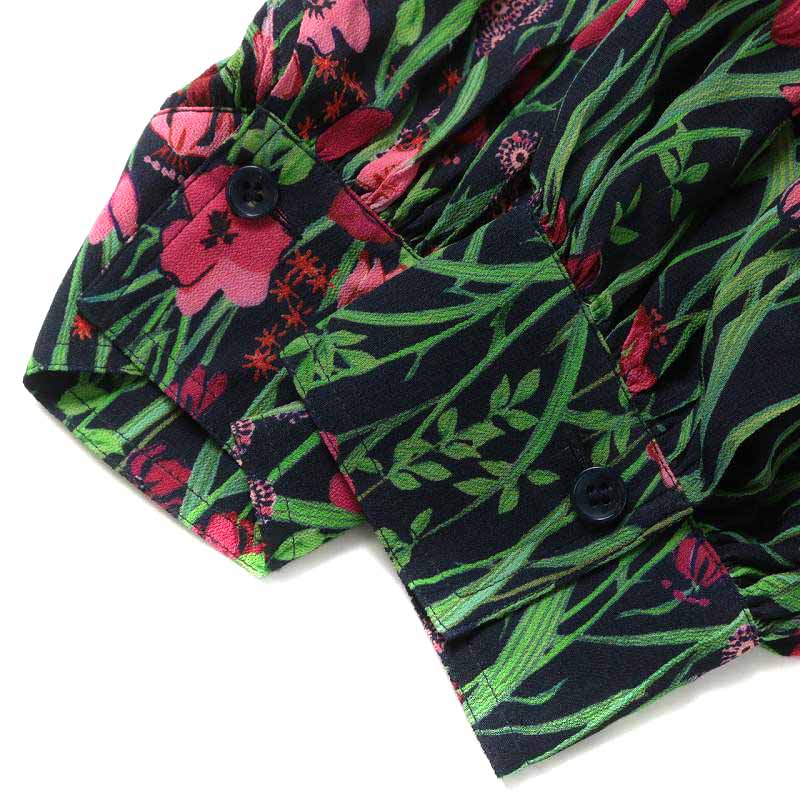 シーバイクロエ SEE BY CHLOE 22SS フレアワンピース ロング 花柄  