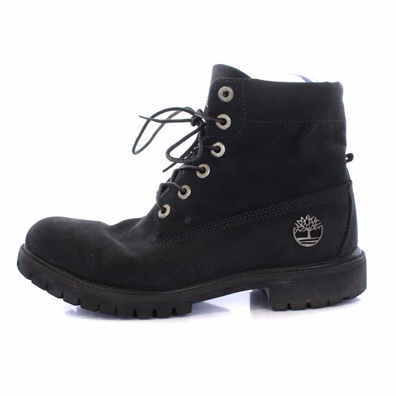 ティンバーランド Timberland ショートブーツ レースアップ US9W 27cm 
