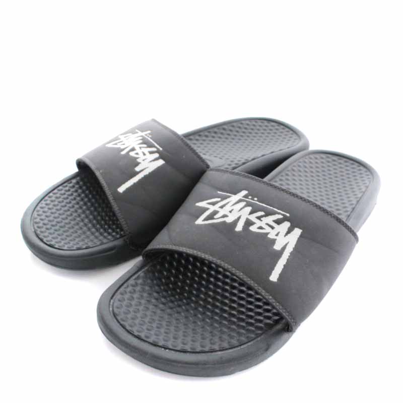 ナイキ NIKE × ステューシー STUSSY ベナッシ サンダル スリッパ ロゴ 
