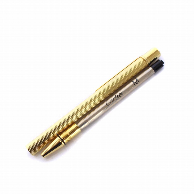 Cartier le must ボールペン ゴールド Cartier Must de Cartier Gold Plated Rollerball Pen | eBay