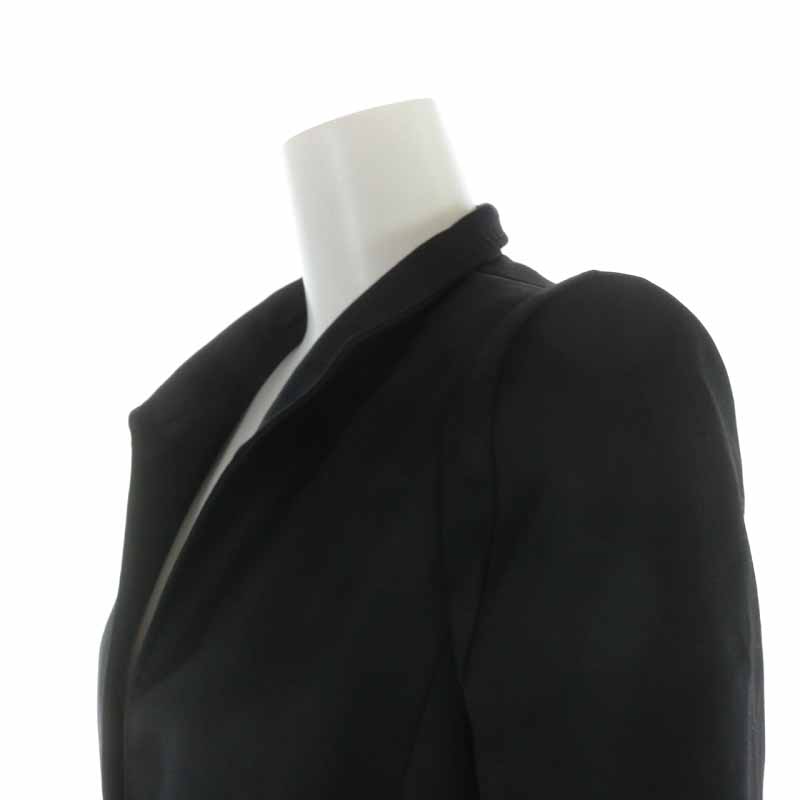 セリーヌ CELINE ジャケット ウール ポケット 34 7 S 黒