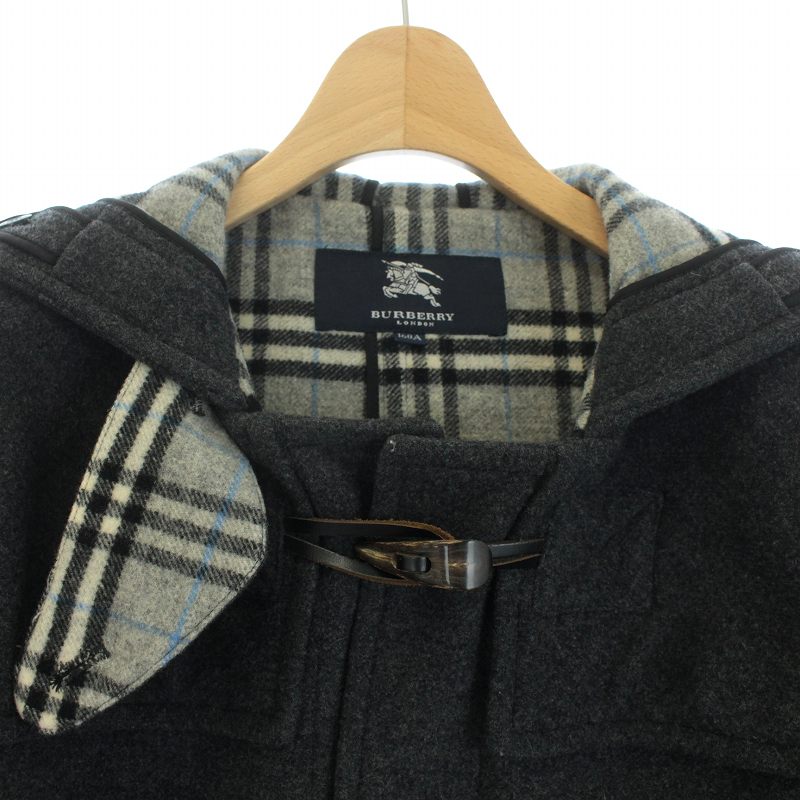 BURBERRY ダッフルコート 160A グレー