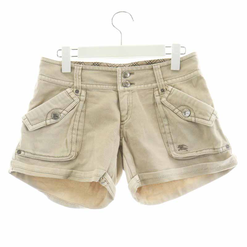 バーバリーブルーレーベル BURBERRY BLUE LABEL ショートパンツ デニム 