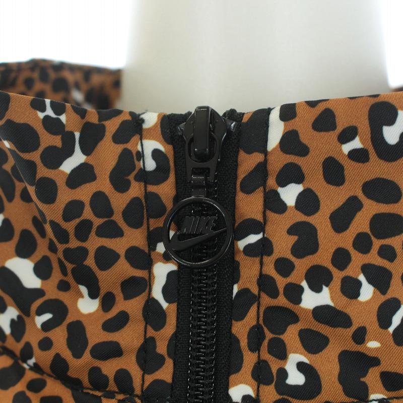 ナイキ NIKE ブルゾン ジャケット ジップアップ レオパード ヒョウ柄 M