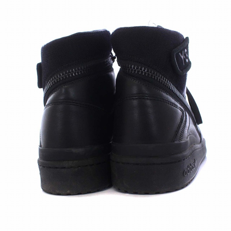 ブラック ハイカット シューズ US5Yohji、Y3正規品 y3 スニーカー