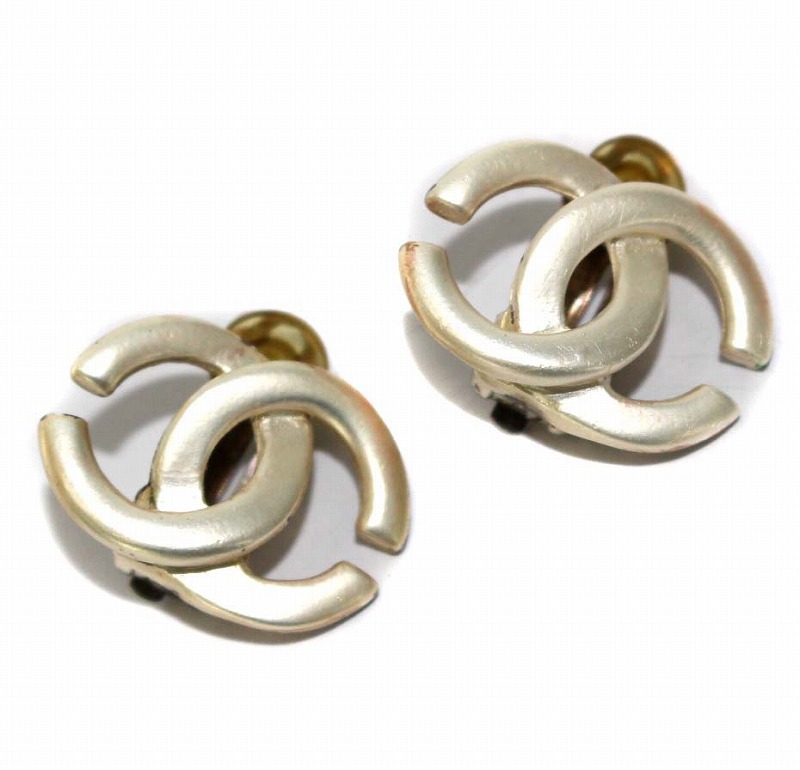 シャネル CHANEL 01A ヴィンテージ ココマーク イヤリング クリップ式 