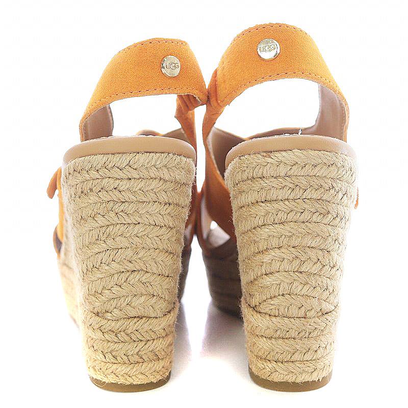 UGG ウェッジソール サンダル22.5cm スウェード UGG ウェッジソール サンダル22.5cm スウェード