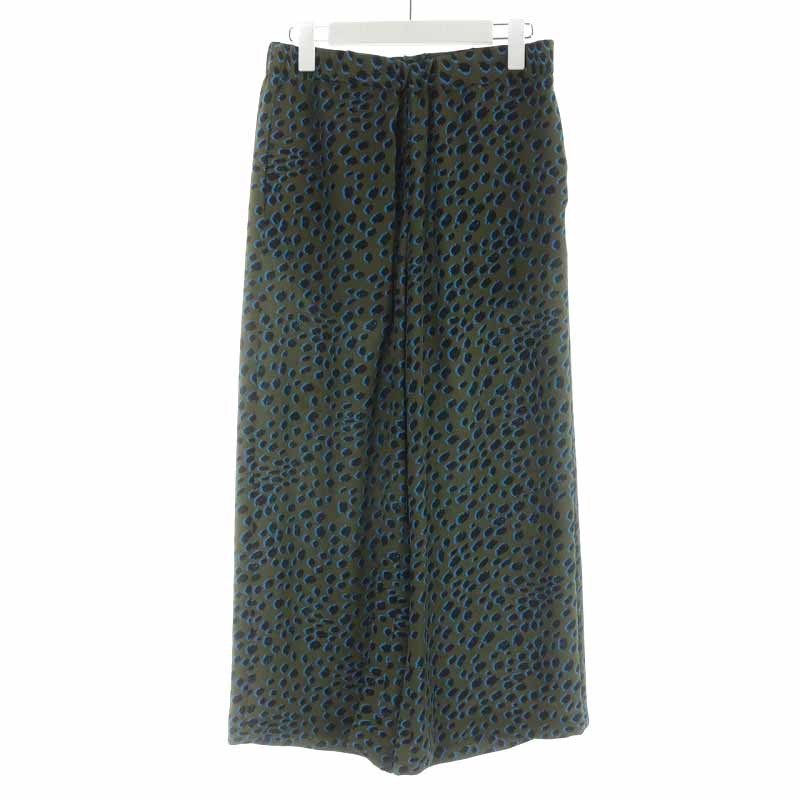 ポールスミス PAUL SMITH PS ワイドパンツ ロング ヒョウ柄 レオパード 